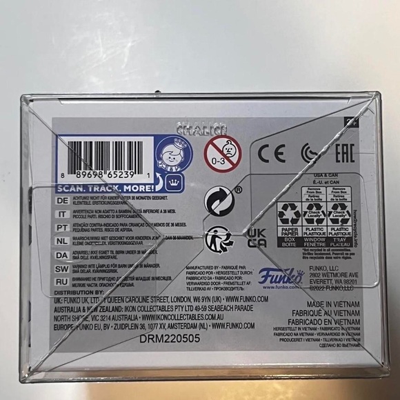 Funko Pop! Enmu Demon Slayer #1158 2022 SDCC San Diego Con Sticker! w/Protector - Picture 5 of 8